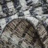 DYWAN Landscape Cliff Charcoal szary, nowoczesny, tkany ręcznie, klasyczny