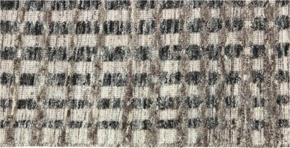 DYWAN Landscape Cliff Charcoal szary, nowoczesny, tkany ręcznie, podłogowy