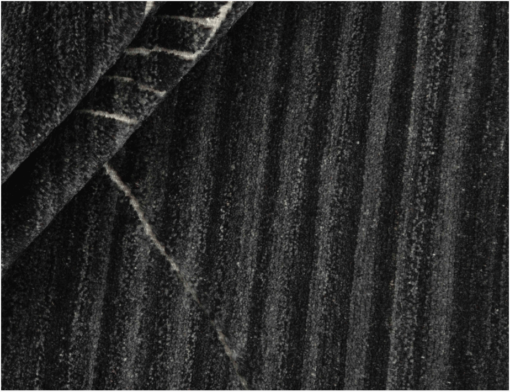 DYWAN Landscape Fields Charcoal czarny, nowoczesny, tkany ręcznie, wyjątkowy