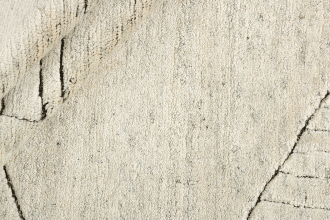 DYWAN Landscape Fields Natural beżowy, nowoczesny, tkany ręcznie, glamour