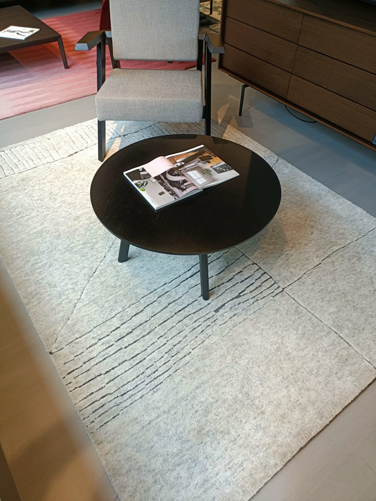 DYWAN Landscape Fields Natural beżowy, nowoczesny, tkany ręcznie, wyjątkowy