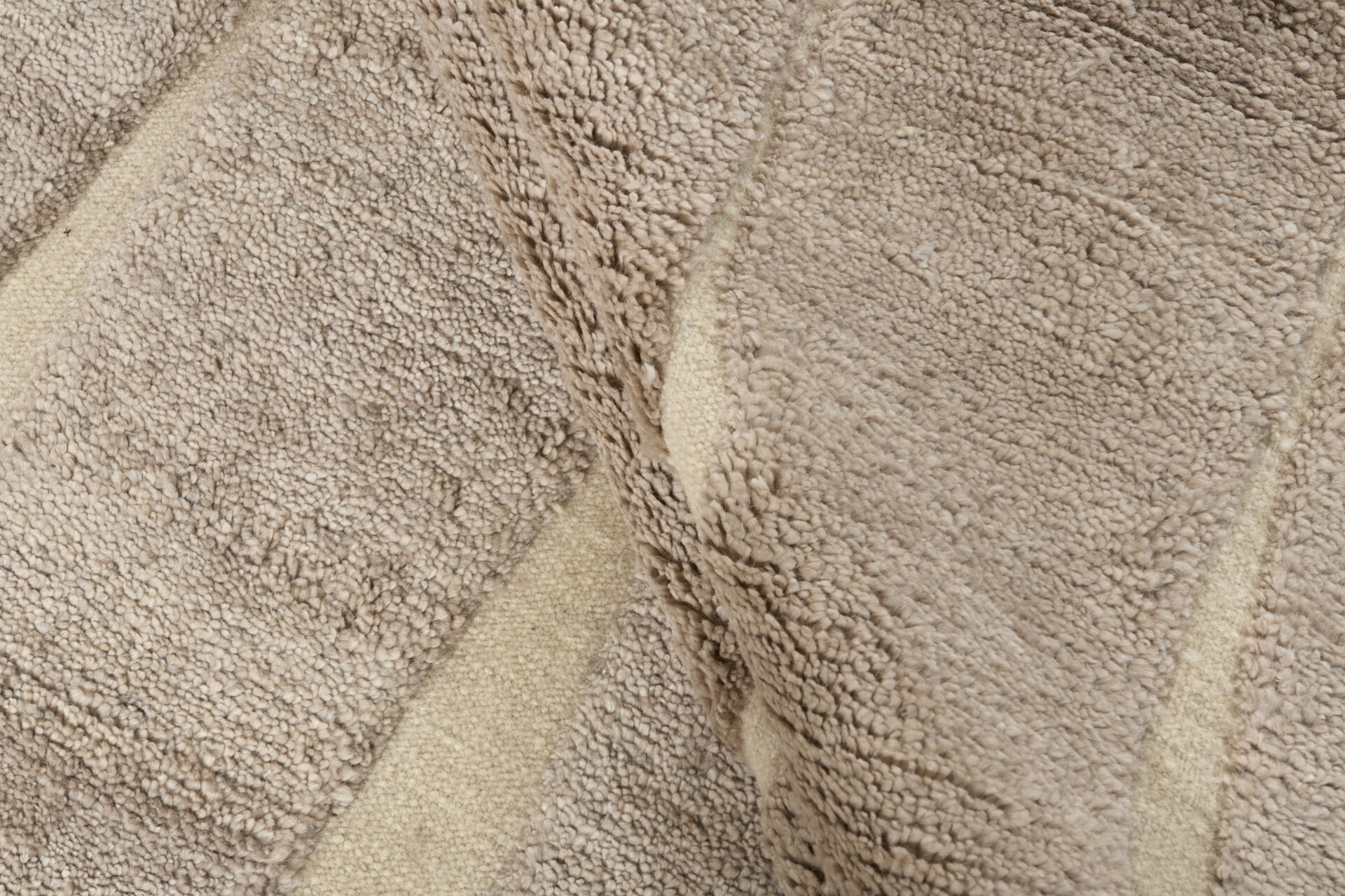 DYWAN Landscape Stream Beige beżowy, nowoczesny, tkany ręcznie, dekoracyjny