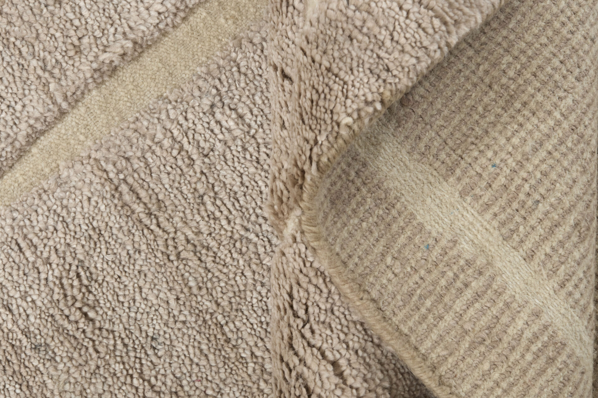 DYWAN Landscape Stream Beige beżowy, nowoczesny, tkany ręcznie, wyjątkowy