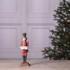 FIGURKA żołnierza z tacą i numerkami, świąteczny akcent, piękna