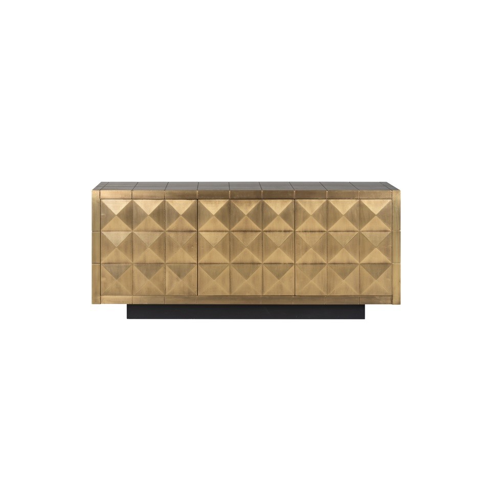 KOMODA Collada 3-drzwiowa, złota, piękny wzór, glamour, piękna KOMODA Collada 3-drzwiowa, złota, piękny wzór, glamour, piękna