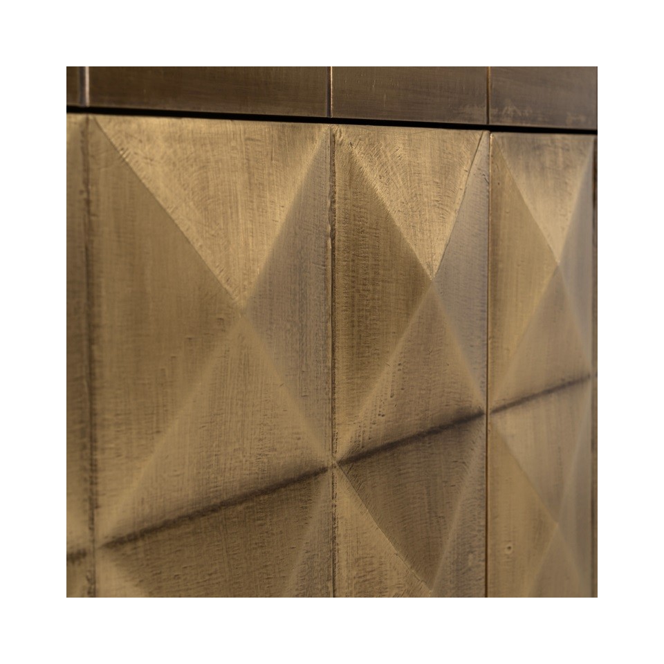 KOMODA Collada 3-drzwiowa, złota, piękny wzór, glamour, wyjątkowa KOMODA Collada 3-drzwiowa, złota, piękny wzór, glamour, wyjątkowa