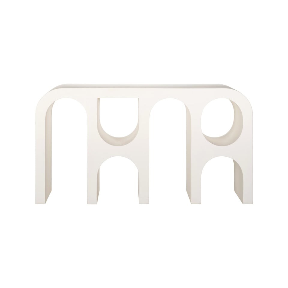 KONSOLA Bloomstone biała, unikatowa, designerski styl, piękna