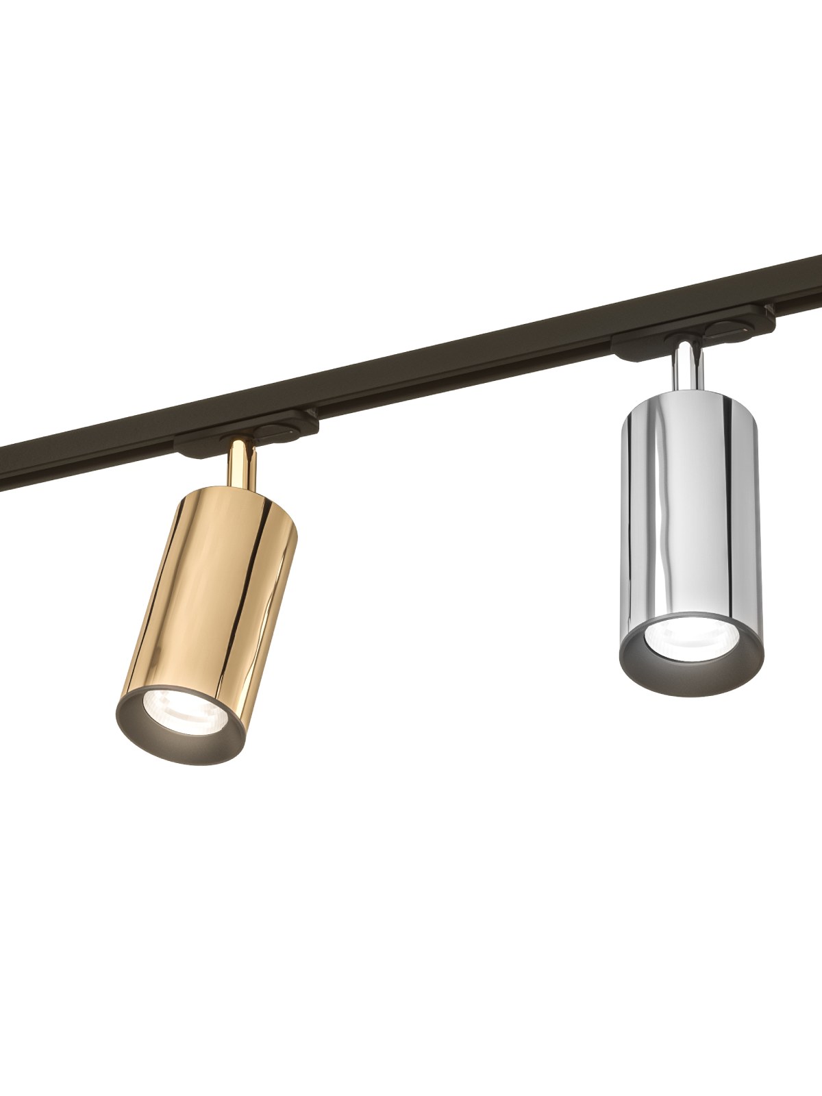 OPRAWA Lea Track Gold do szynoprzewodu, złota, jednopunktowa, wysoki połysk glamour