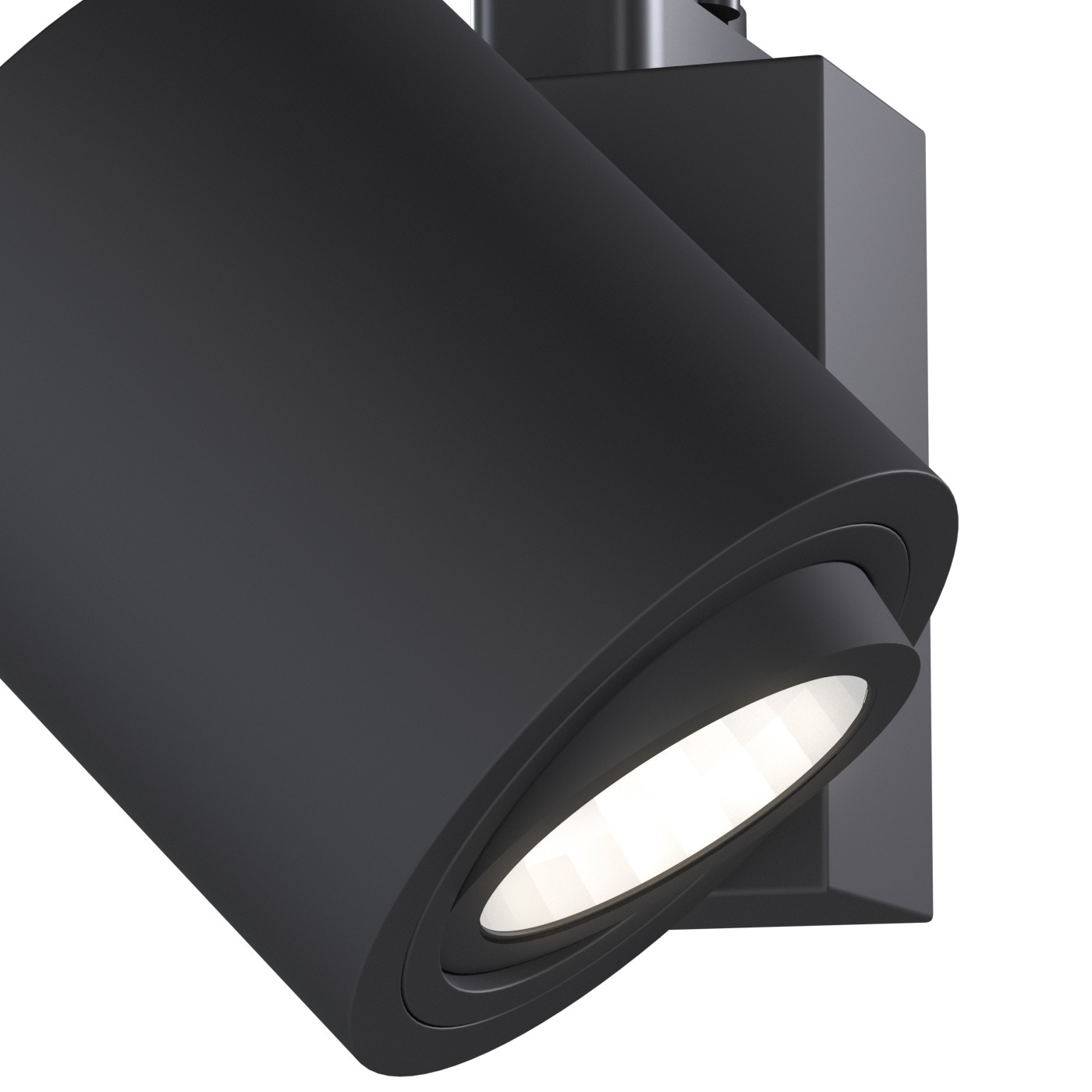 OPRAWA RULLO NERO MOBILE TRACK do szynoprzewodu, czarna, jednopunktowa, nowoczesna