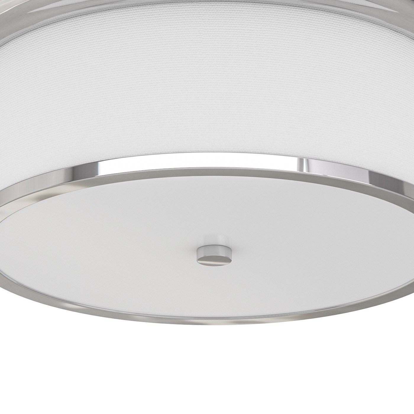 PLAFON Famburo PL Cromo srebrna rama, biały klosz, elegancki, wyjątkowy PLAFON Famburo PL Cromo srebrna rama, biały klosz, elegancki, wyjątkowy