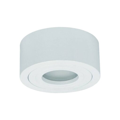 PLAFON RULLO BIANCO MINI IP44 biały, okrągły, wodoszczelny, jednopunktowe oświetlenie