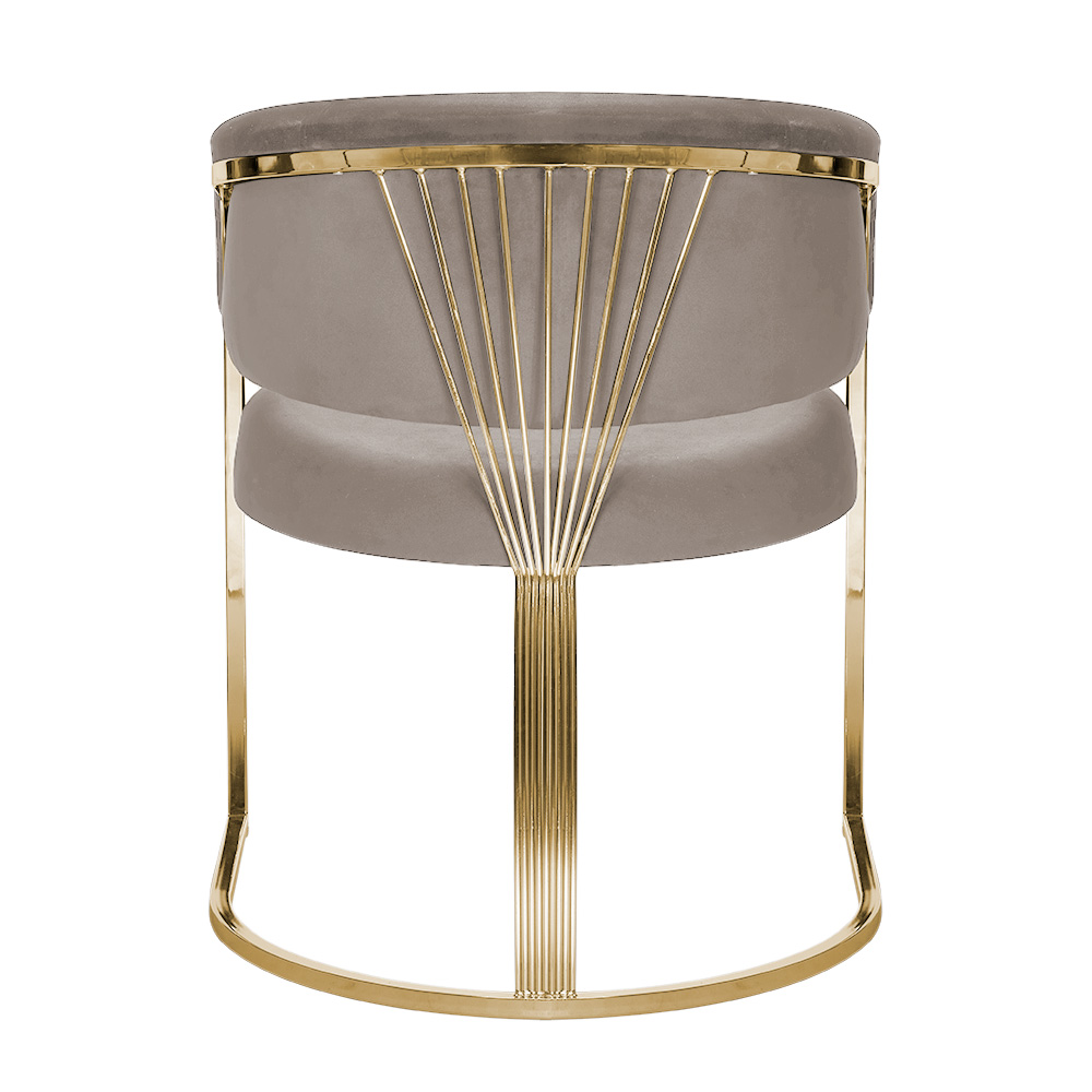 KRZESŁO Marcille złoty stelaż, beżowe, welwetowe siedzisko, wyjątkowe, glamour KRZESŁO Marcille złoty stelaż, beżowe, welwetowe siedzisko, wyjątkowe, glamour