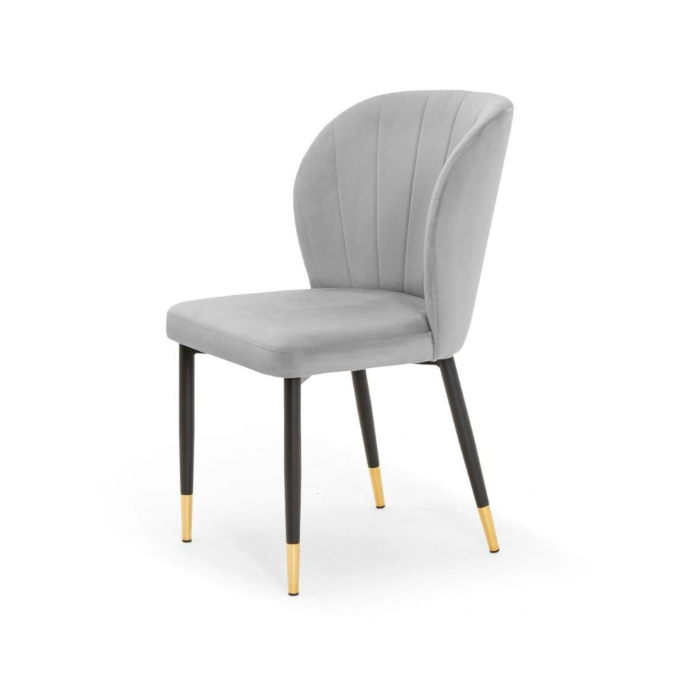 KRZESŁO futurystyczne design, tkanina deluxe, czarno-złote nogi, piękne przeszycia