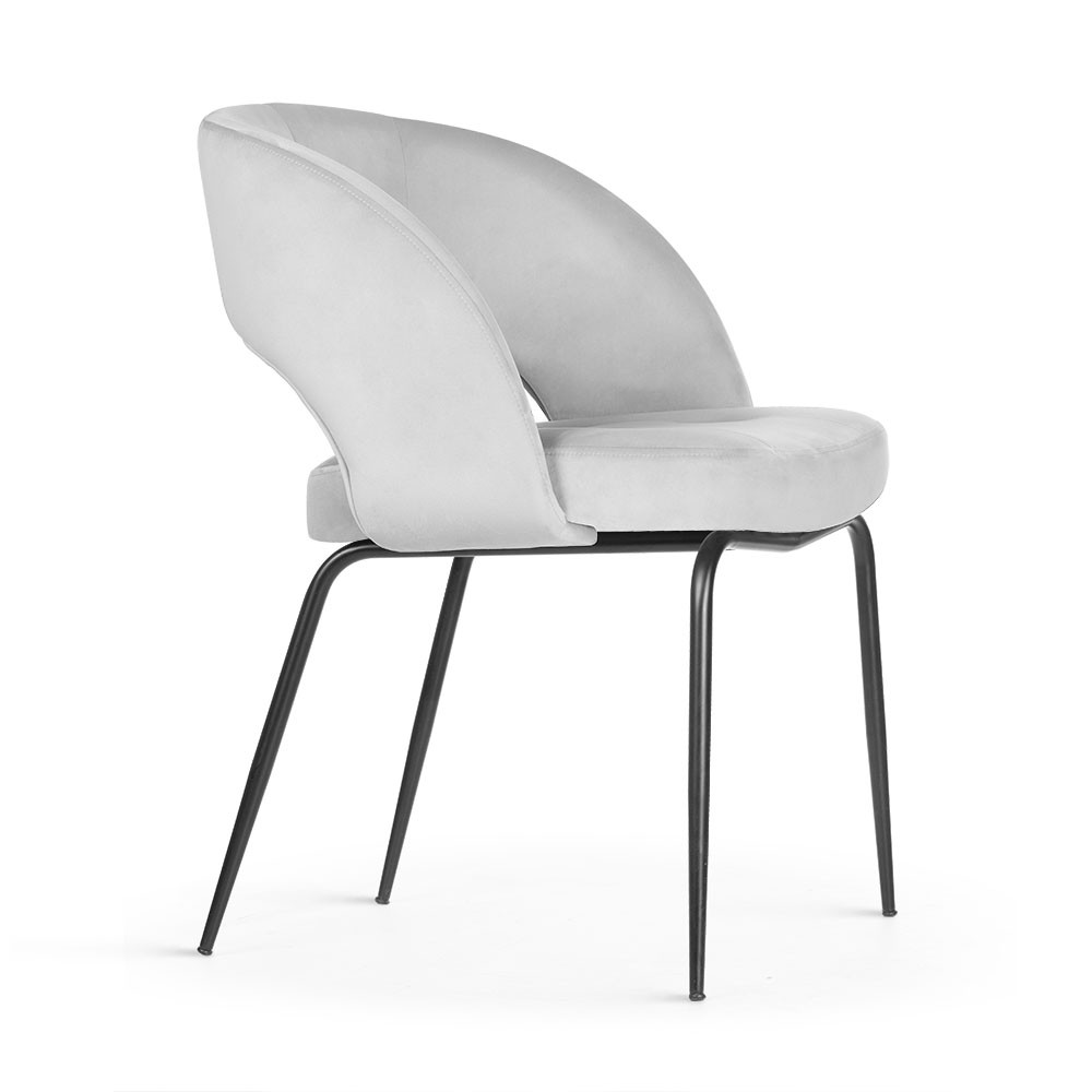 KRZESŁO nowoczesne, czarne, metalowe nogi, eleganckie, szare, wyjątkowe KRZESŁO nowoczesne, czarne, metalowe nogi, eleganckie, szare, wyjątkowe