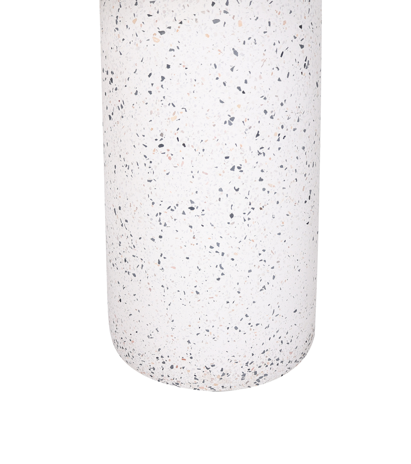 STÓŁ okrągły z naturalnego kamienia, biały, wykończenie lastryko, designerski STÓŁ okrągły z naturalnego kamienia, biały, wykończenie lastryko, designerski