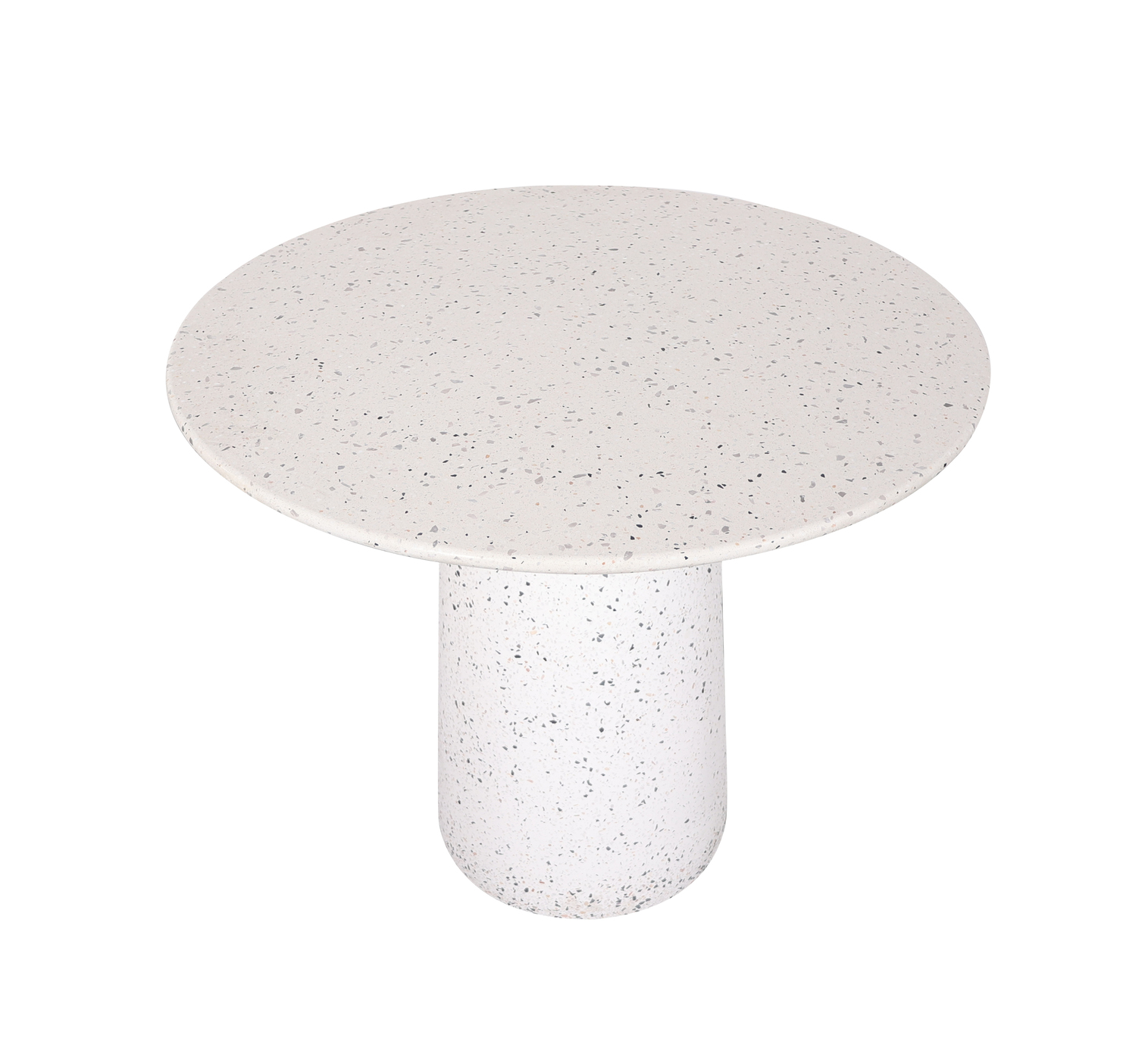 STÓŁ okrągły z naturalnego kamienia, biały, wykończenie lastryko, ekskluzywny STÓŁ okrągły z naturalnego kamienia, biały, wykończenie lastryko, ekskluzywny