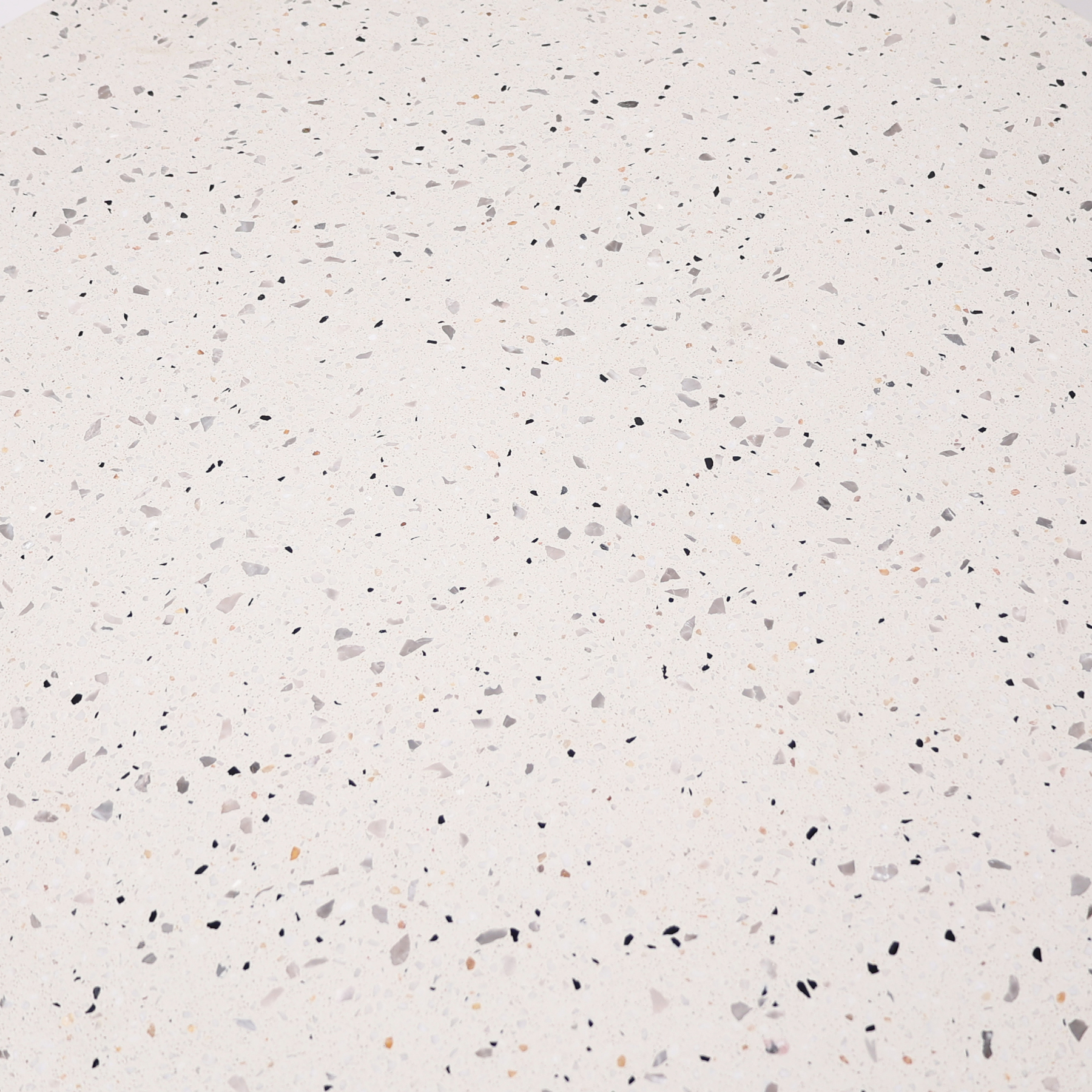 STÓŁ okrągły z naturalnego kamienia, biały, wykończenie lastryko, wyjątkowy STÓŁ okrągły z naturalnego kamienia, biały, wykończenie lastryko, wyjątkowy