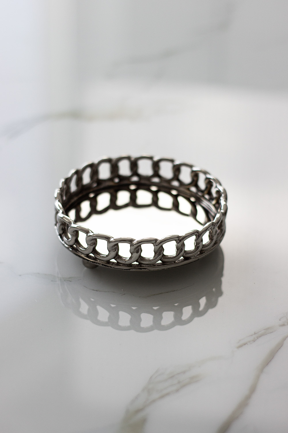 TACA ozdobna, okrągła, niklowane wykończenie, piękna, najwyższa jakość TACA ozdobna, okrągła, niklowane wykończenie, piękna, najwyższa jakość