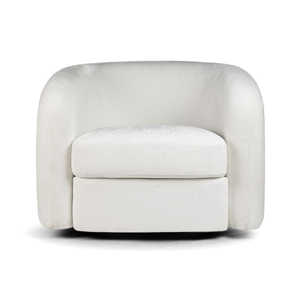 FOTEL biały na obrotowej podstawie, nowoczesny design, piękny FOTEL biały na obrotowej podstawie, nowoczesny design, piękny