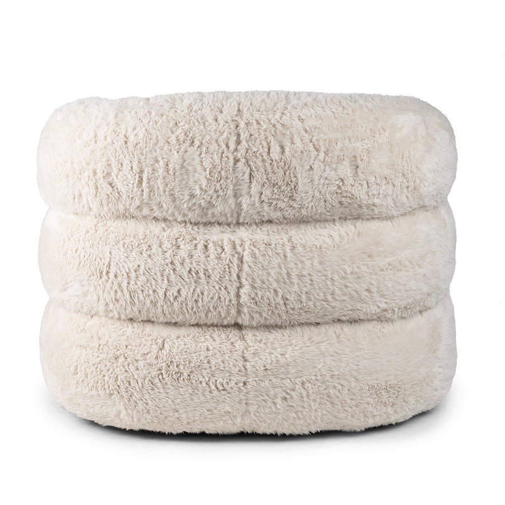 FOTEL jasnobeżowy, włochata tkanina, obrotowy, nowoczesny styl, wyjątkowy FOTEL jasnobeżowy, włochata tkanina, obrotowy, nowoczesny styl, wyjątkowy