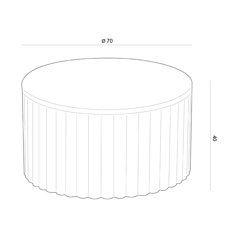 STOLIK KAWOWY biały, ryflowana podstawa, marmurowy blat, okrągły, wymiary