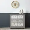 WAZON ceramiczny, biało-złoty wzór, abstrakcyjny, okrągły, styl glamour 30 cm, wyjątkowy WAZON ceramiczny, biało-złoty wzór, abstrakcyjny, okrągły, styl glamour 30 cm, wyjątkowy