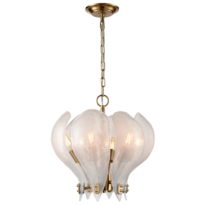 LAMPA WISZĄCA Cannes metalowy, mosiężny stelaż, szklany klosz, modern classic 40,5 x 40,5 cm LAMPA WISZĄCA Cannes metalowy, mosiężny stelaż, szklany klosz, modern classic 40,5 x 40,5 cm