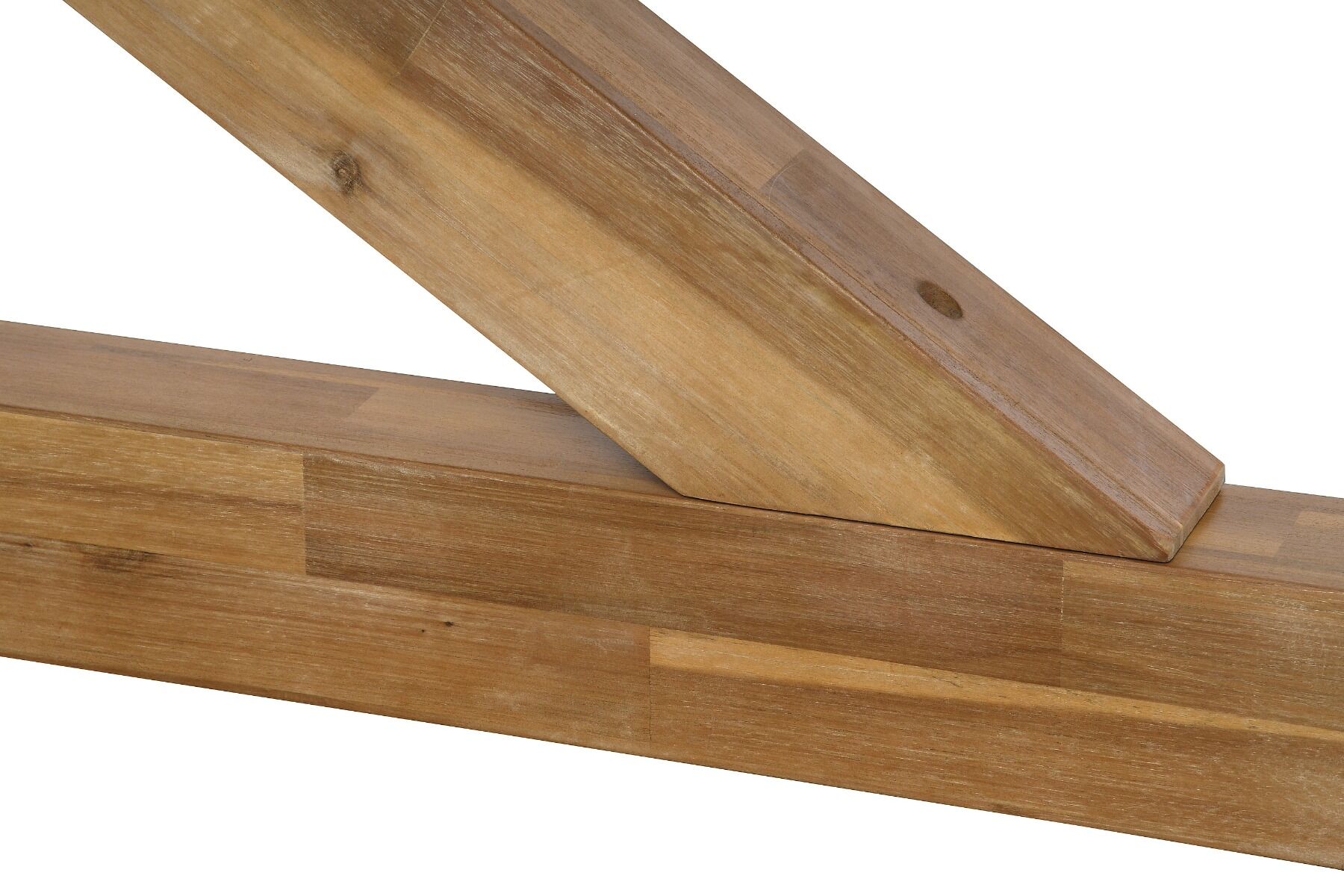 OGORODOWY STÓŁ OBIADOWY z drewna akacjowego w naturalnym kolorze, klasyczny, zestaw ogrodowy OM009-4