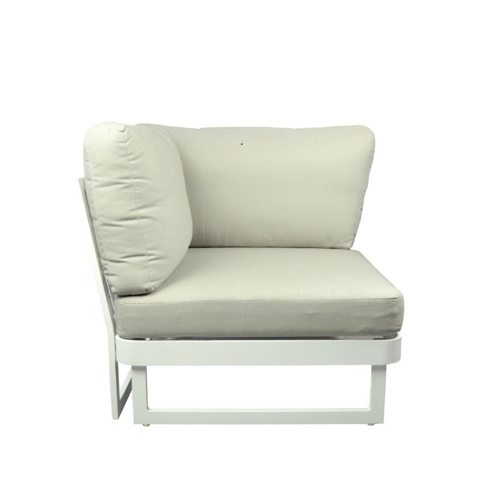 OGRODOWY ELEMENT NAROŻNY aluminiowy stelaż, piaskowe wykończenie, zestaw ogrodowy OM007 OGRODOWY ELEMENT NAROŻNY aluminiowy stelaż, piaskowe wykończenie, zestaw ogrodowy OM007