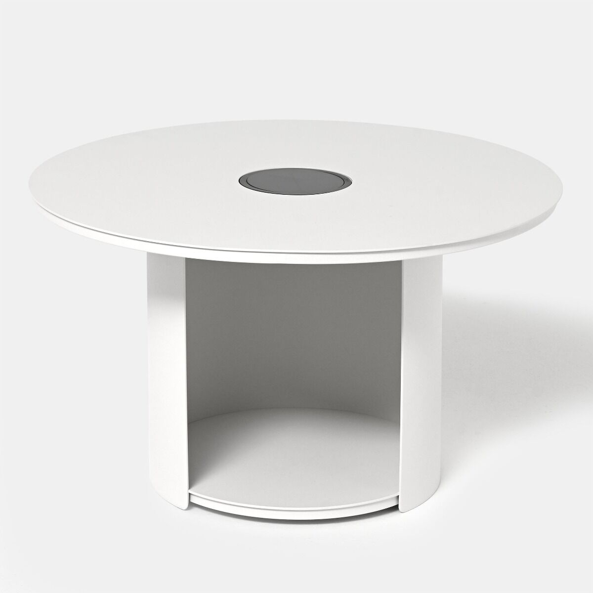 OGRODOWY STOLIK KAWOWY mały, okrągły z podświetleniem solarnym, biały, nowoczesny, zestaw ogrodowy OM006, najwyższa jakość OGRODOWY STOLIK KAWOWY mały, okrągły z podświetleniem solarnym, biały, nowoczesny, zestaw ogrodowy OM006, najwyższa jakość