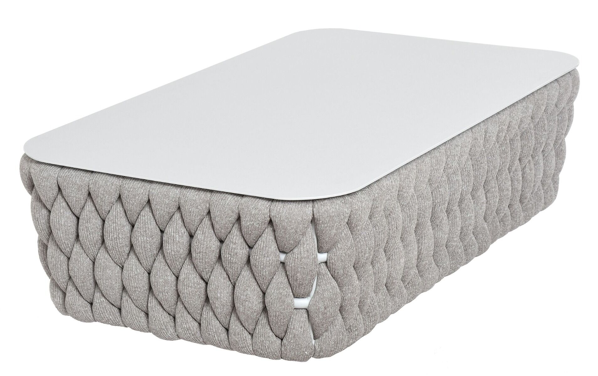 OGRODOWY STOLIK KAWOWY prostokątny, aluminiowy stelaż, tkanina taupe, nowoczesny, zestaw ogrodowy OM011, na ogród OGRODOWY STOLIK KAWOWY prostokątny, aluminiowy stelaż, tkanina taupe, nowoczesny, zestaw ogrodowy OM011, na ogród