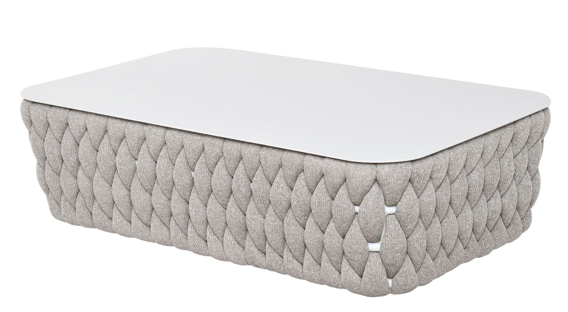 OGRODOWY STOLIK KAWOWY prostokątny, aluminiowy stelaż, tkanina taupe, nowoczesny, zestaw ogrodowy OM011, piękny OGRODOWY STOLIK KAWOWY prostokątny, aluminiowy stelaż, tkanina taupe, nowoczesny, zestaw ogrodowy OM011, piękny