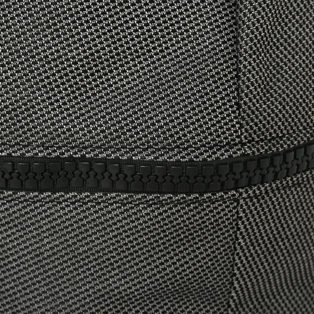 PUF OGRODOWY prostokątny, grafitowa tkanina Olefin, nowoczesny, zestaw ogrodowy OM006, designerski