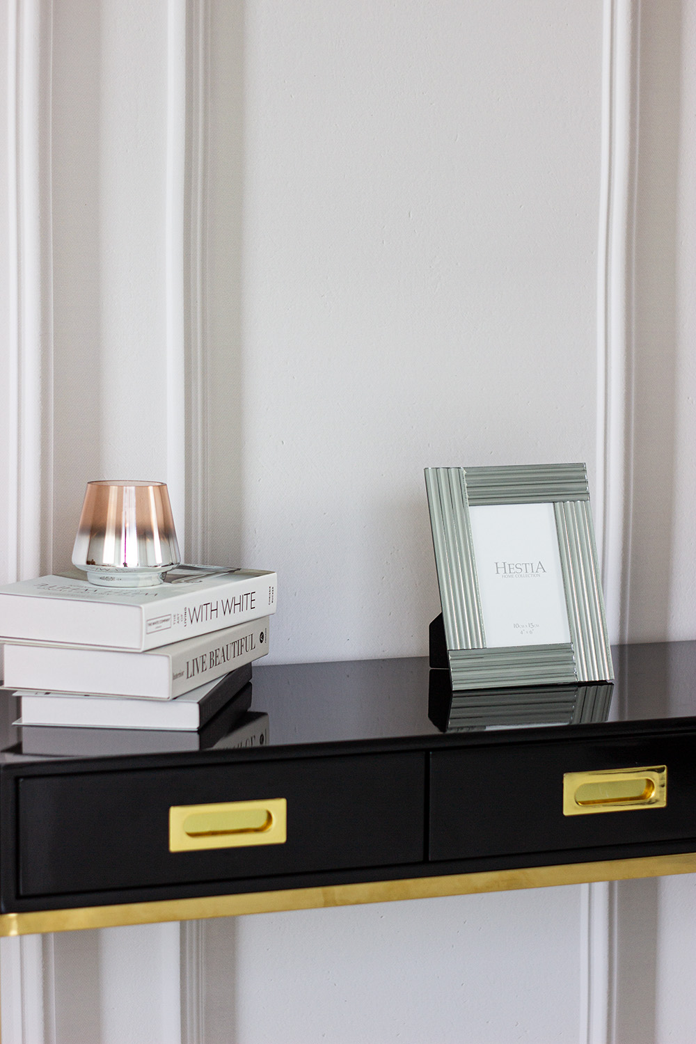 RAMKA NA ZDJĘCIE szklana, lustrzane srebrne wykończenie, glamour, dekoracyjna RAMKA NA ZDJĘCIE szklana, lustrzane srebrne wykończenie, glamour, dekoracyjna