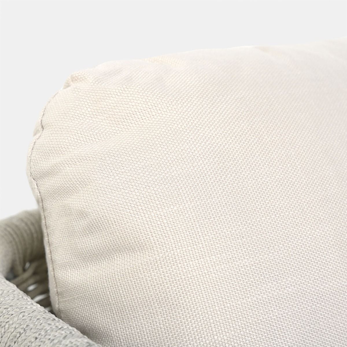 SOFA OGRODOWA 3 0S0BOWA szary sznur, beżowa tapicerka, nowoczesny styl, zestaw ogrodowy OM001, wyjątkowa SOFA OGRODOWA 3 0S0BOWA szary sznur, beżowa tapicerka, nowoczesny styl, zestaw ogrodowy OM001, wyjątkowa