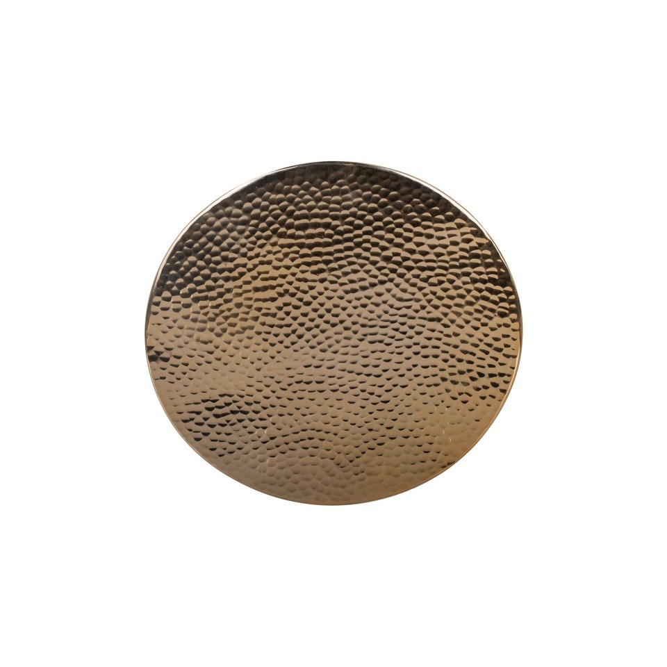 STOLIK POMOCNICZY złoty, aluminiowy, kształt klepsydry, wyjątkowa tekstura, styl glamour, wyjątkowy STOLIK POMOCNICZY złoty, aluminiowy, kształt klepsydry, wyjątkowa tekstura, styl glamour, wyjątkowy