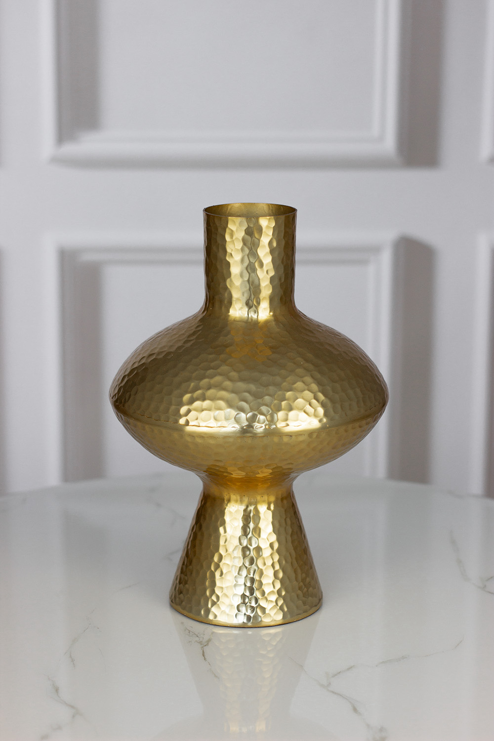 WAZON złoty, wyjątkowa faktura, designerski kształt, styl glamour, PIEKNY WAZON złoty, wyjątkowa faktura, designerski kształt, styl glamour, PIEKNY