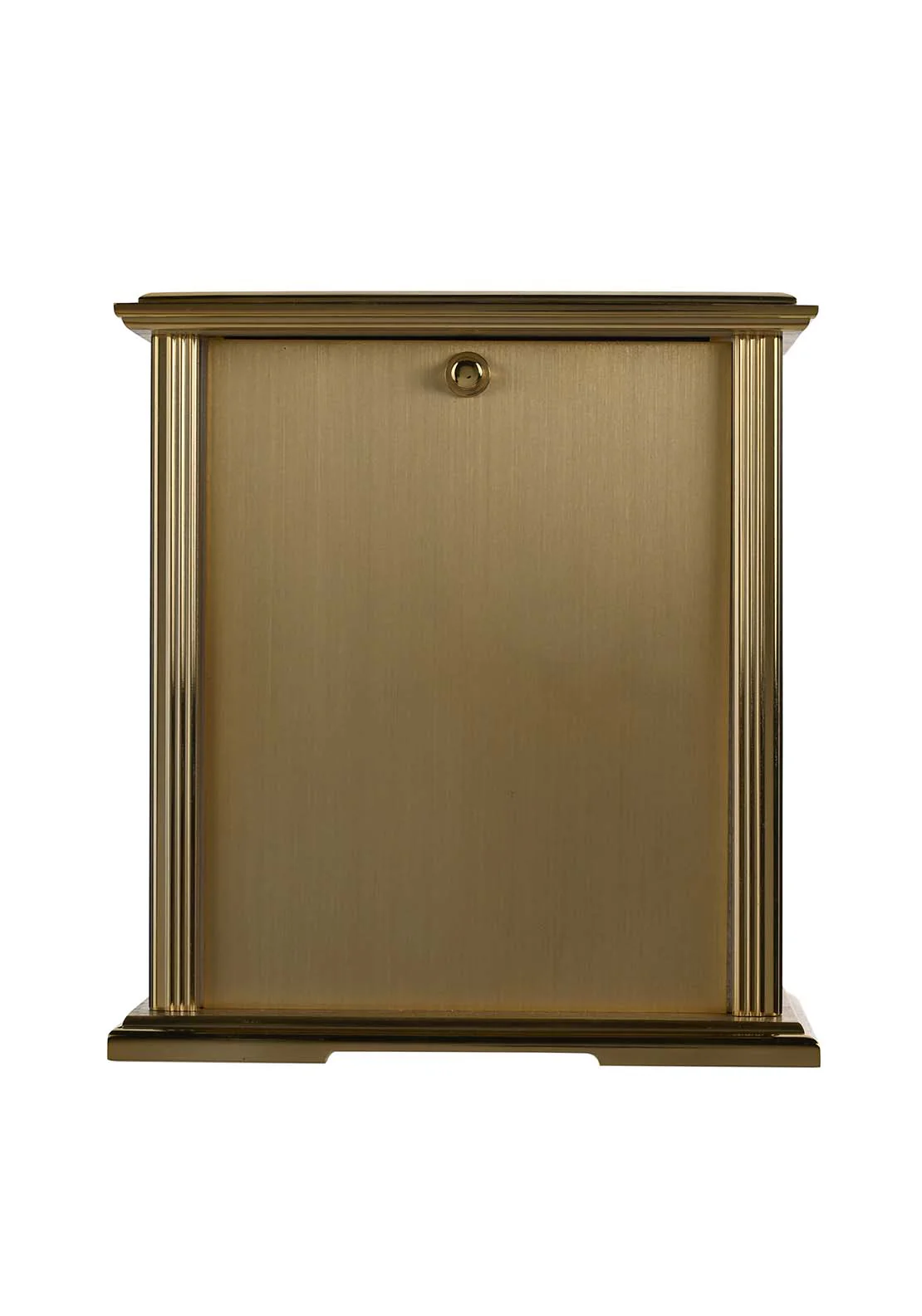 ZEGAR STOJĄCY prostokątny, złota rama, granatowa tarcza, styl glamour, ekskluzywny ZEGAR STOJĄCY prostokątny, złota rama, granatowa tarcza, styl glamour, ekskluzywny