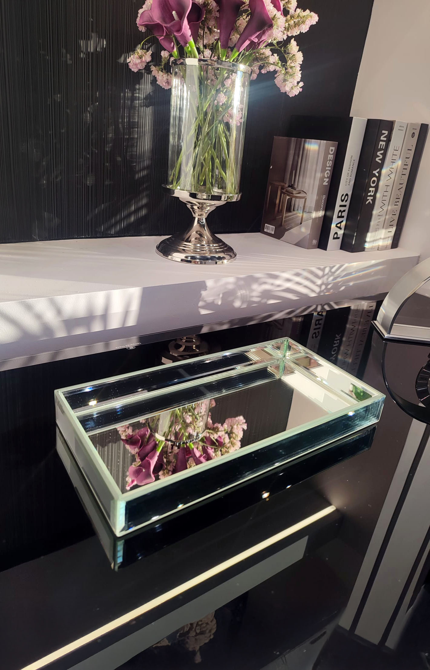 taca lustrzana prostokatna