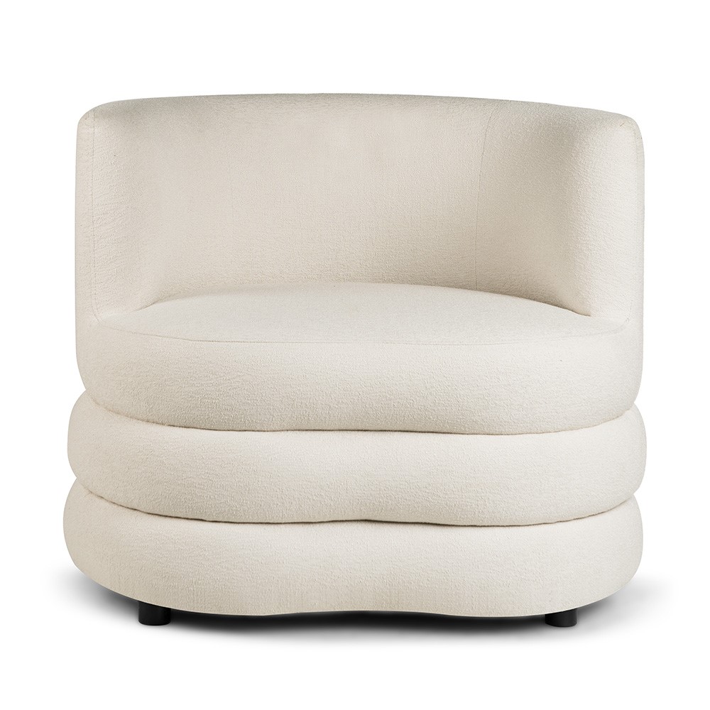 FOTEL WYPOCZYNKOWY w designerskim stylu, kremowa tapicerka, wygodne, miękkie siedzisko, nowoczesny FOTEL WYPOCZYNKOWY w designerskim stylu, kremowa tapicerka, wygodne, miękkie siedzisko, nowoczesny