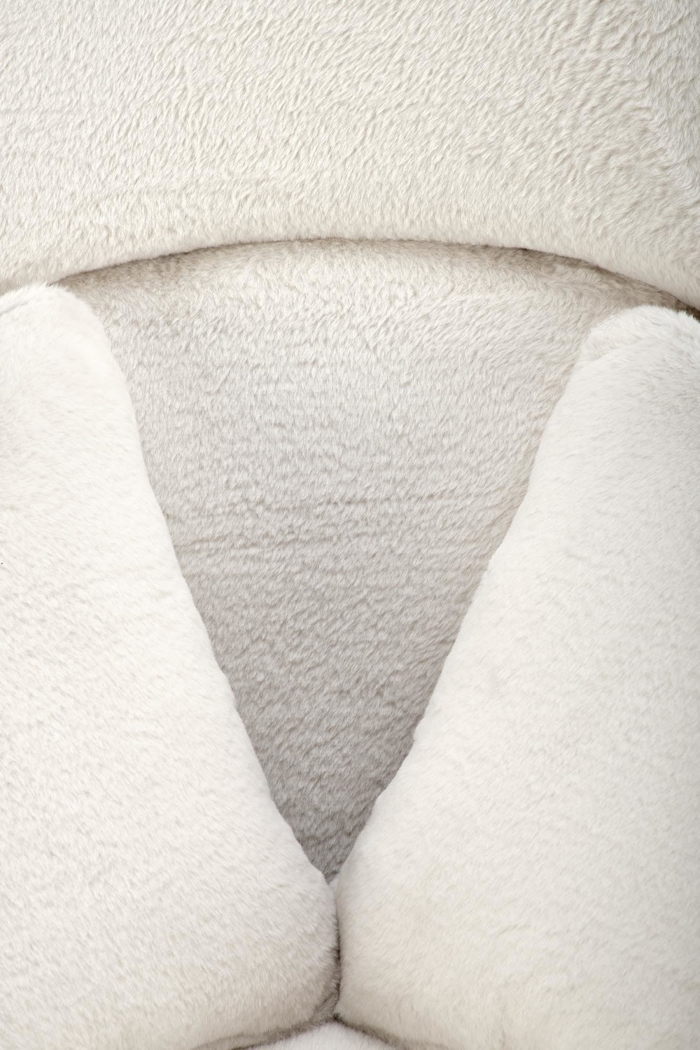 FOTEL wypoczynkowy na czarnych nogach, pluszowa miła w dotyku tkanina, nowoczesny design, kremowy-3 FOTEL wypoczynkowy na czarnych nogach, pluszowa miła w dotyku tkanina, nowoczesny design, kremowy-3