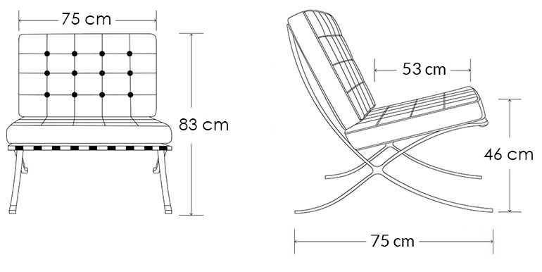 FOTEL z czarnej naturalnej skóry, na srebrnych nogach, pikowane siedzisko, klasyczny styl, wymiary FOTEL z czarnej naturalnej skóry, na srebrnych nogach, pikowane siedzisko, klasyczny styl, wymiary