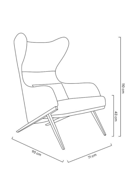 FOTEL z pluszową białą tkaniną, na złotej podstawie, designerski kształt wymiary