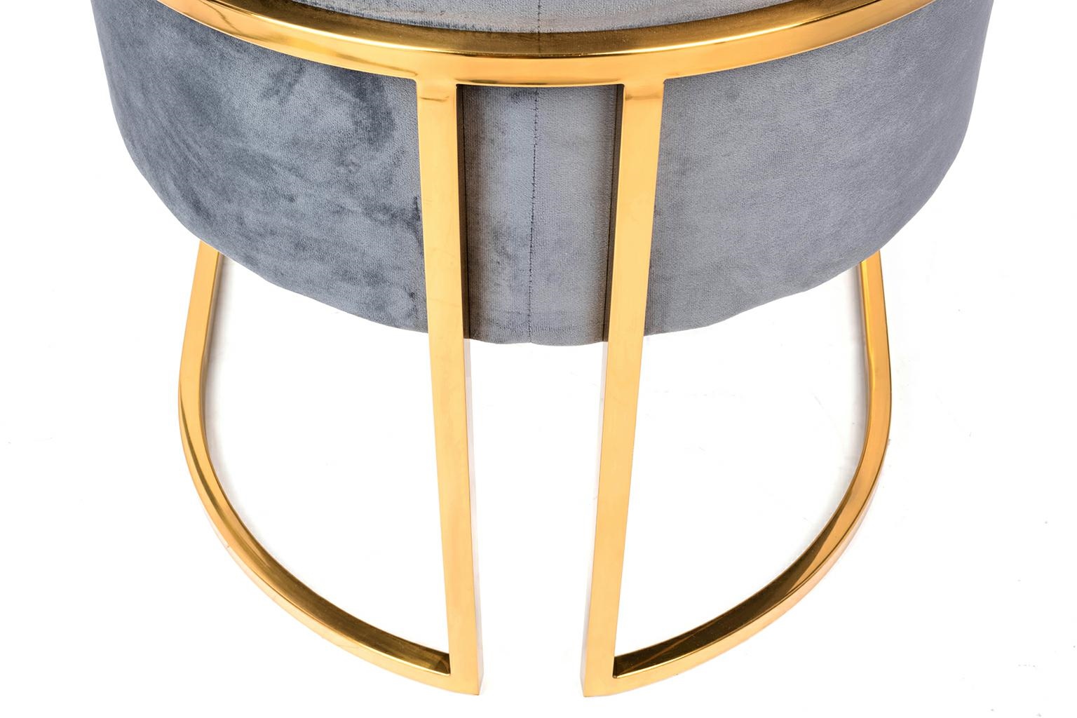 FOTEL z podłokietnikami, złote nogi, ciemno szara welurowa tapicerka, nowoczesny styl, premium FOTEL z podłokietnikami, złote nogi, ciemno szara welurowa tapicerka, nowoczesny styl, premium