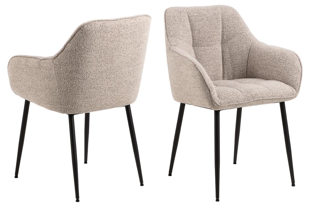 KRZESŁO na czarnych nogach, beżowa tapicerka, nowoczesny styl, najwyższa jakośc KRZESŁO na czarnych nogach, beżowa tapicerka, nowoczesny styl, najwyższa jakośc