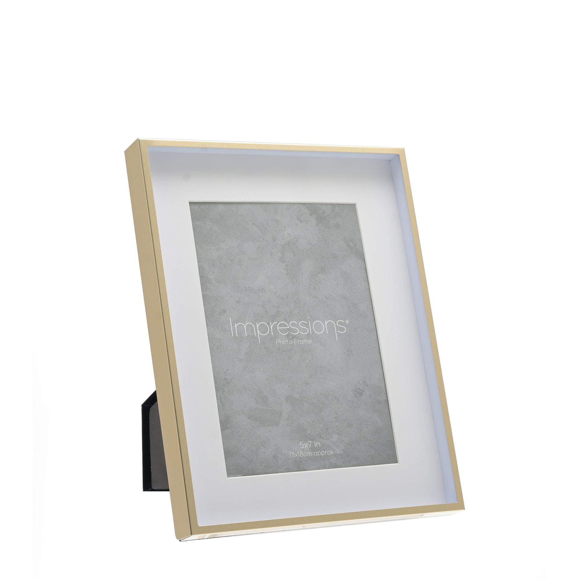 RAMKA NA ZDJĘCIE złota aluminiowa rama, czarna aksamitna podpórka, styl glamour RAMKA NA ZDJĘCIE złota aluminiowa rama, czarna aksamitna podpórka, styl glamour