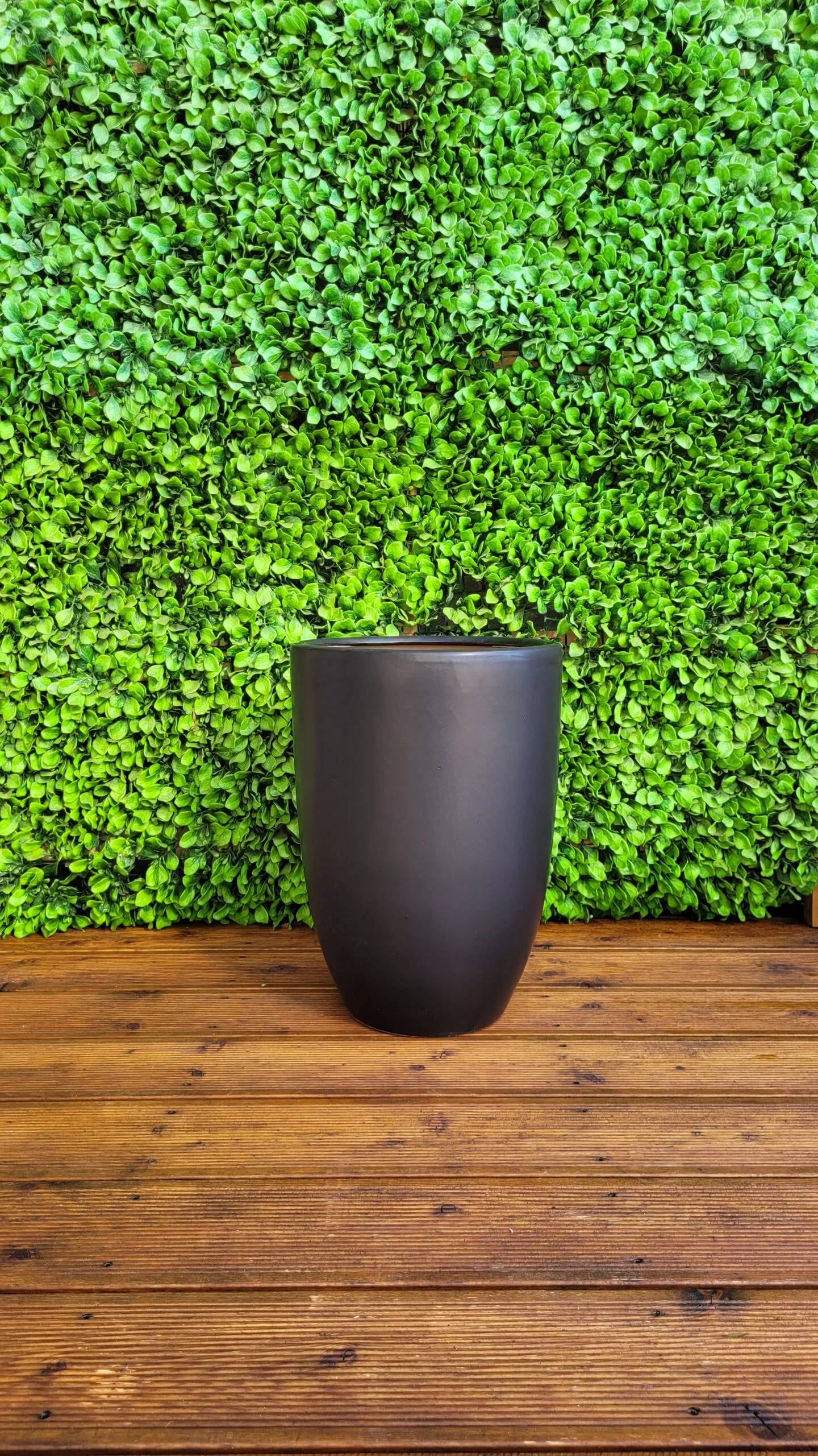 ZESTAW 3 DONIC z ceramiki mrozoodpornej, czarne, stożkowy kształt, elegancki charakter wyjątkowy ZESTAW 3 DONIC z ceramiki mrozoodpornej, czarne, stożkowy kształt, elegancki charakter wyjątkowy