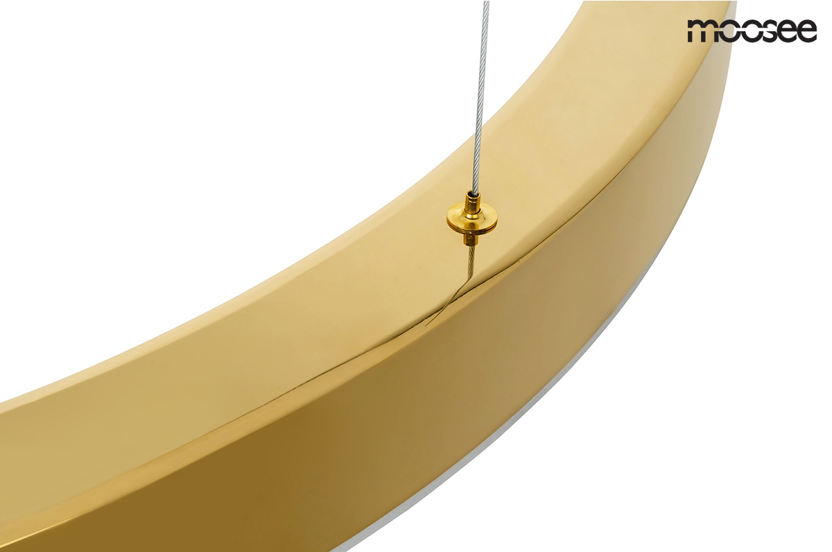 LAMPA-WISZACA-LED-okragla-chromowane-zloto-ekskluzywna-styl-glamour-piekna