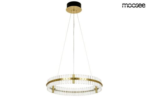 LAMPA-WISZACA-okragla-krysztalowa-stelaz-w-kolorze-szczotkowanego-zlota-styl-glamour