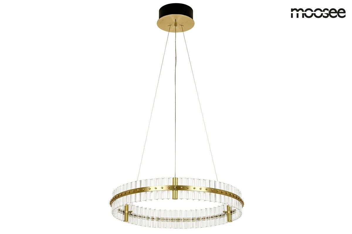LAMPA-WISZACA-okragla-krysztalowa-stelaz-w-kolorze-szczotkowanego-zlota-styl-glamour LAMPA-WISZACA-okragla-krysztalowa-stelaz-w-kolorze-szczotkowanego-zlota-styl-glamour